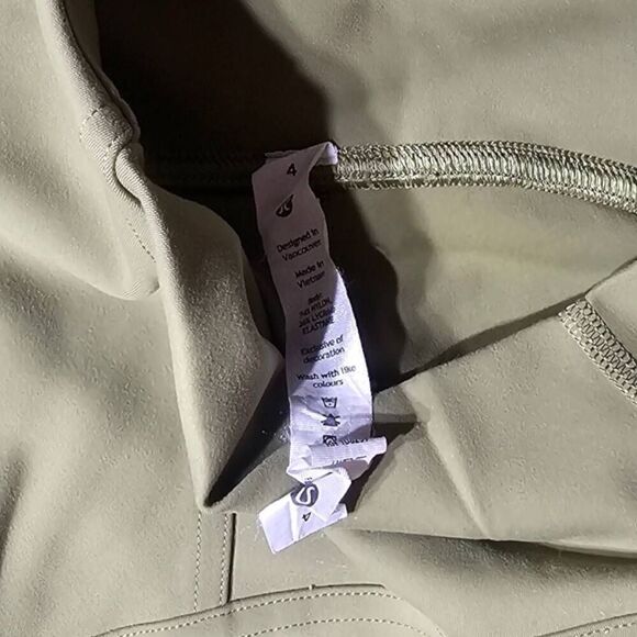 Lululemon Size 4 Instill Pants Bronze Green - Picture 6 of 7